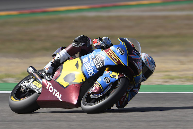 Alex Márquez holte sich die Pole in Aragón