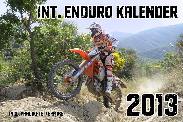 Der Enduro-Wandkalender 2013