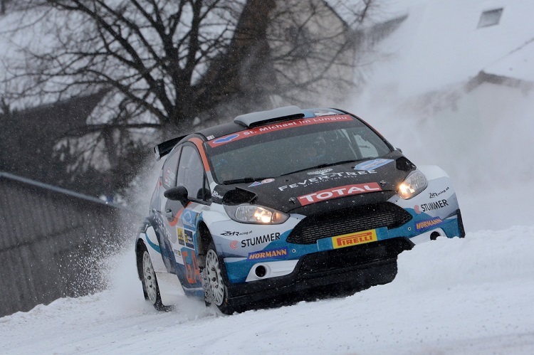 Staatsmeister Hermann Neubauer 2019 bei der Jännerrallye