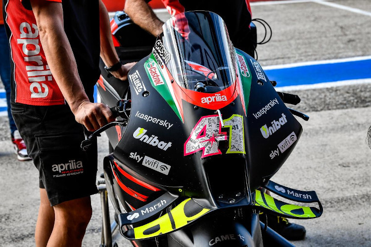 Die RS-GP von Aleix Espargaró: Die Flügel sind nicht mehr ganz so massiv