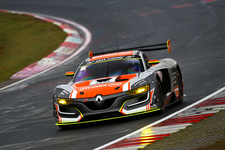 Der neue Renault R.S01 GT3 des GTronix36° Teams auf der Nordschleife