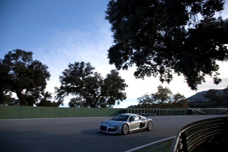 Vielseitig unterwegs: Der Audi R8 LMS