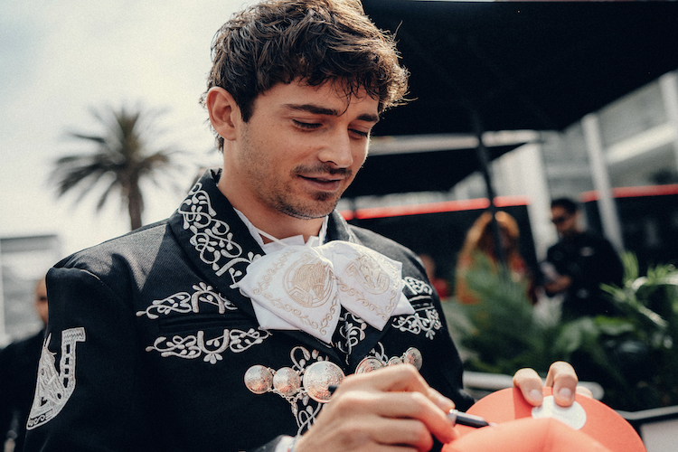 Charles Leclerc in Mexiko