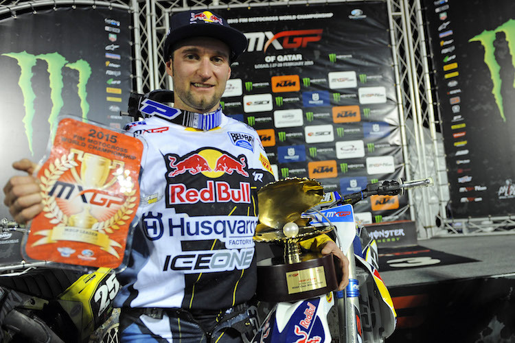 So sehen Sieger aus: Max Nagl triumphierte die MXGP in Katar