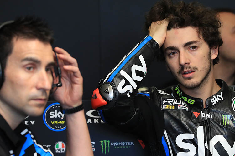 Moto2-WM-Leader Francesco Bagnaia