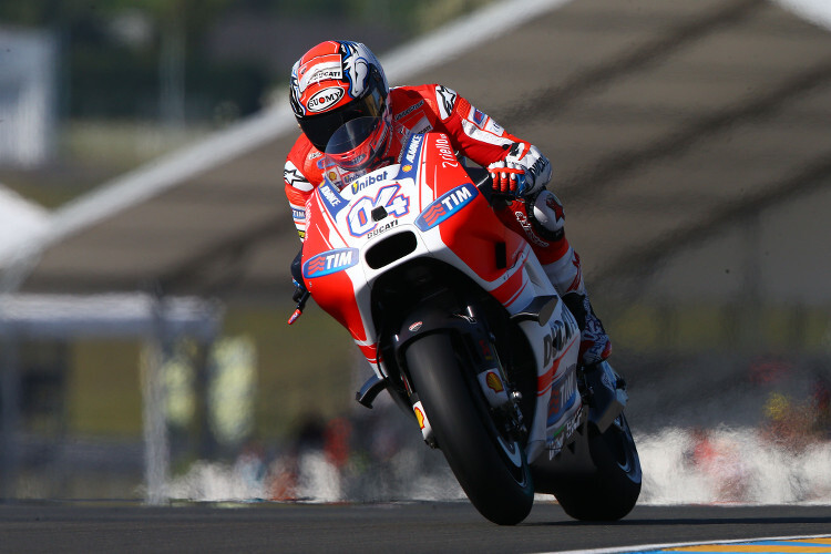 Andrea Dovizioso auf der GP15