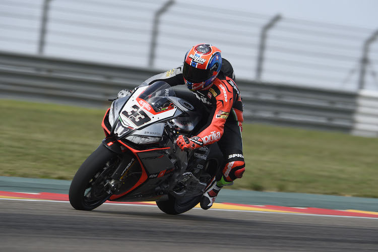 Marco Melandri war im dritten Qualifying der Schnellste