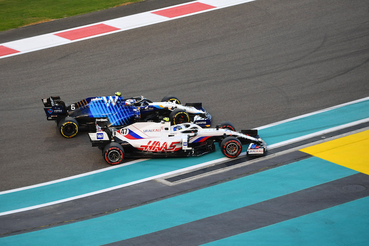 Nicholas Latifi und Mick Schumacher