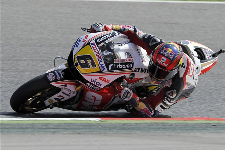 Stefan Bradl: in den Top-Ten beim Test