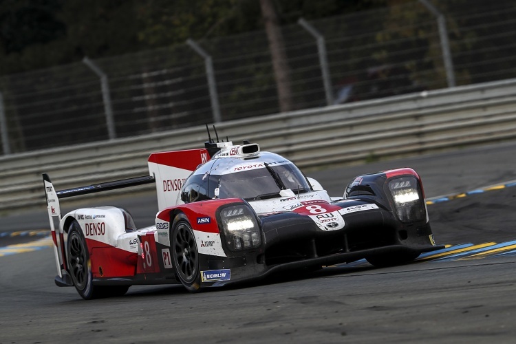 Gewann die 88. Ausgabe der 24h von Le Mans: Der Toyota TS050 Hybrid von Sébastien Buemi, Brendon Hartley und Kazuki Nakajima