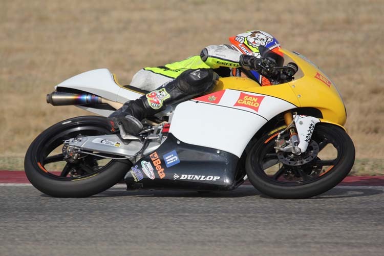 Luca Marini: Valentino Rossis Halbbruder beim CEV-Rennen in Albacete