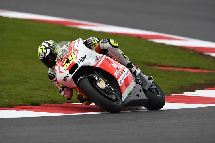 Andrea Iannone musste sich nach seinem Sturz mit dem zehnten Startplatz begnügen