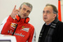 Ferrari-Teamchef Maurizio Arrivabene mit Firmenpräsident Sergio Marchionne