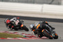 Pol Espargaró (44) vor seinem Honda-Teamkollegen Marc Márquez (93)