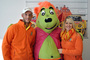 Christopher Brück (li.) mit Timbuli und Jessica Wolf (re.)