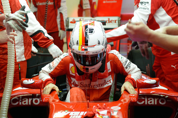 Sebastian Vettel und seine 5