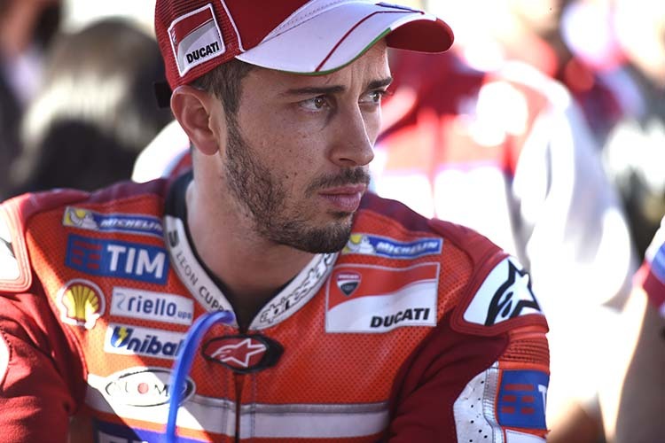 Der MotoGP-WM-Zweite Andrea Dovizioso