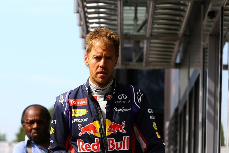 Sebastian Vettel: «Ähnlich wie bei einem Stürmer, der zweimal nicht trifft»