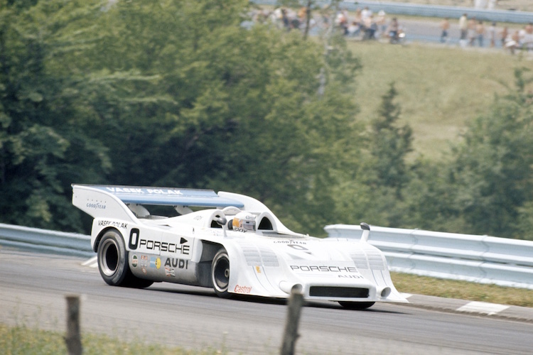 Jody Scheckter 1973 im CanAm-Porsche 917/10