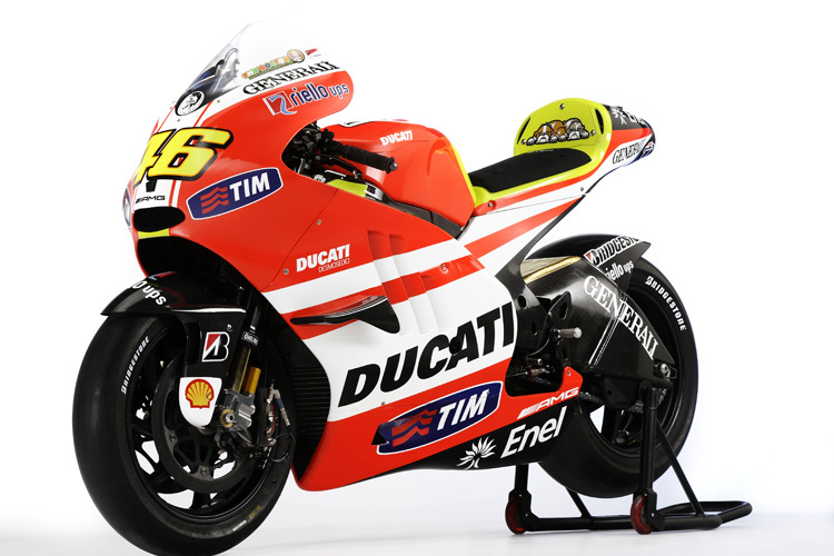 So eine Ducati GP11 wurde versteigert