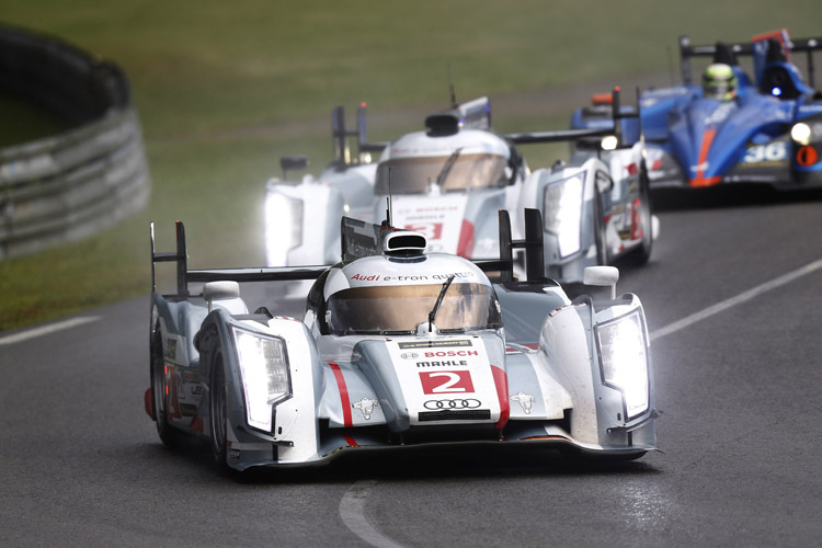 Favorit auf den Le-Mans-Sieg: Audi R18