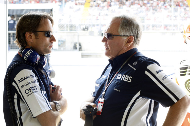 Die Williams-Strategen Parr und Head