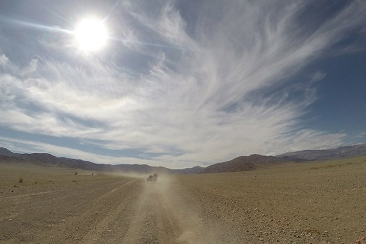 Tausende Kilometer ging es durch die Steppen Kasachstans