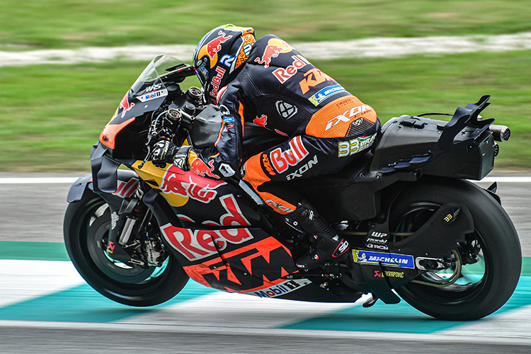 Fleißig: Brad Binder