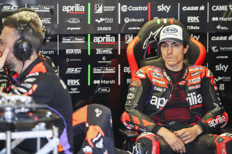 Maverick Vinales holte das Maximum aus der Aprilia