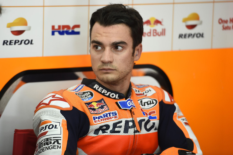 Hoffte auf mehr Regen: Dani Pedrosa