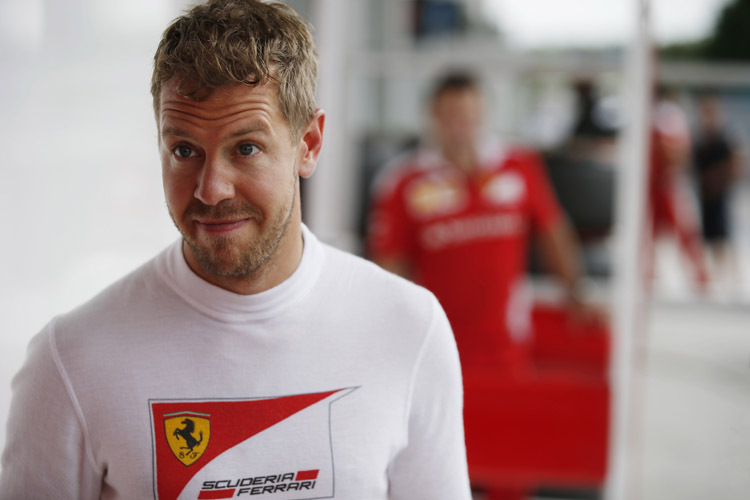 Ferrari-Star Sebastian Vettel: Unterstützung von Landsmann Timo Glock