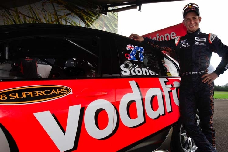 Casey Stoner: Test im V8 Supercar