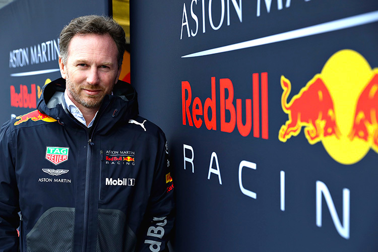 Red Bull Racing-Teamchef Christian Horner