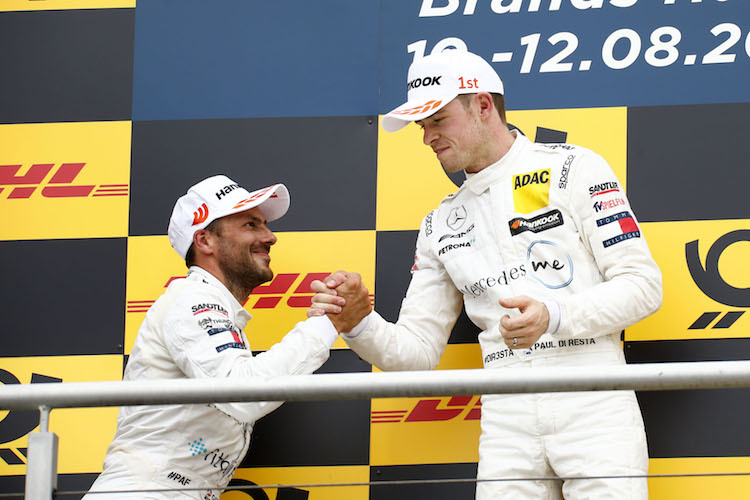 Gary Paffett und Paul di Resta