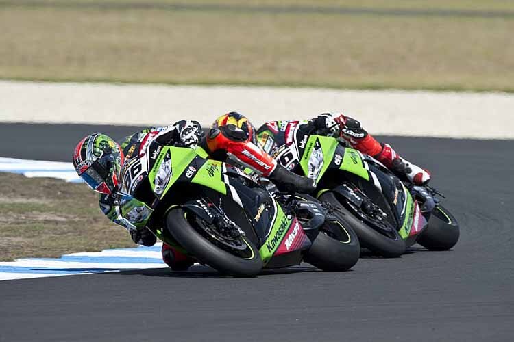 Tom Sykes und Loris Baz - auch auf der Strecke ein Team