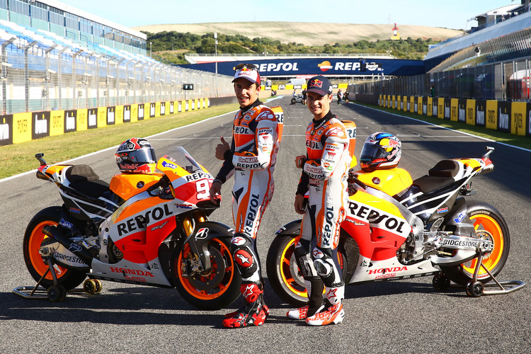 Marc Márquez und Dani Pedrosa: Vier Rennen, acht Podestplätze für Repsol-Honda