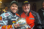 Manfred Knappe mit seinem Schützling Martin Smolinski in Herxheim