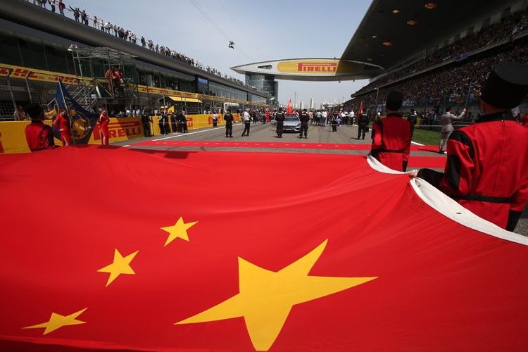 Formel-1-Atmosphäre in Shanghai (China) – eines Tages mit einem einheimischen Team?