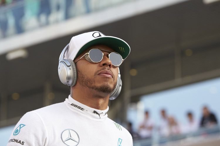Herausforderung für jeden Teamkollegen: Mercedes-Star Lewis Hamilton, der heute seinen 32. Geburtstag feiert