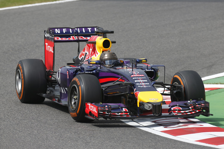 Sebastian Vettel in Suzuka