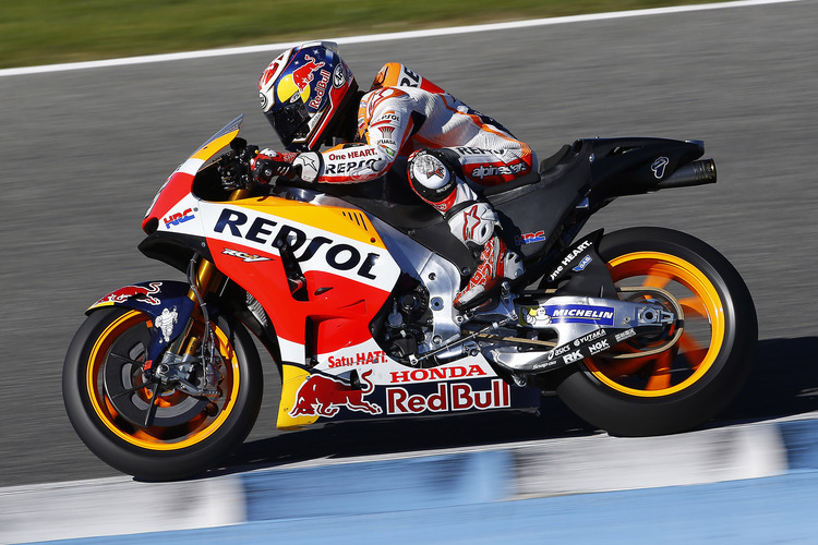 Dani Pedrosa in Jerez