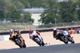 Brad Binder (33) bei der Aufholjagd vor Di Giannantonio (49), Quartararo (20) und Rins