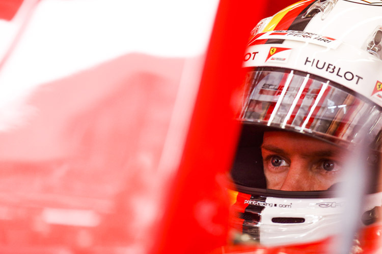 Sebastian Vettel sicherte sich die Bestzeit im letzten Training, das vom Regen bestimmt wurde