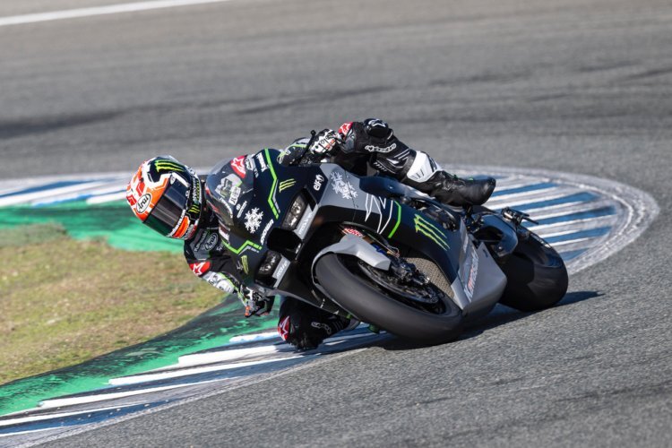 Jonathan Rea fuhr beim Jerez-Test die schnellste Zeit