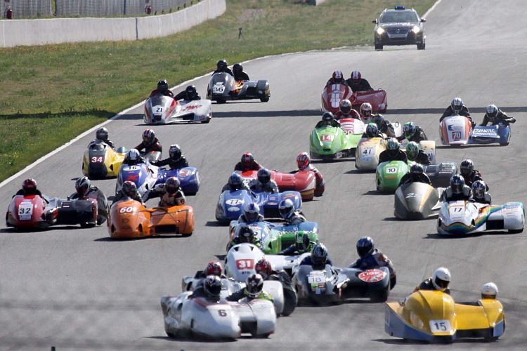 Die Int. Sidecar Trophy geht bei sieben Events an den Start