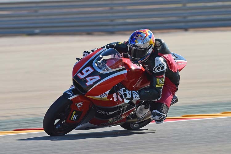 Jonas Folger auf der Kalex des AGR-Teams in Aragón