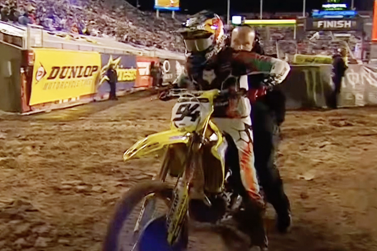 Ken Roczen musste das Finale von Salt Lake City aufgeben