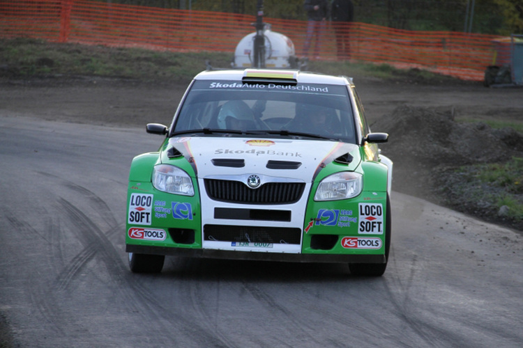 Mark Wallenwein im Skoda Fabia S2000