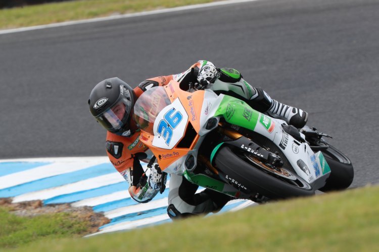 Thomas Gradinger überzeugt bei seinem Phillip Island-Debüt