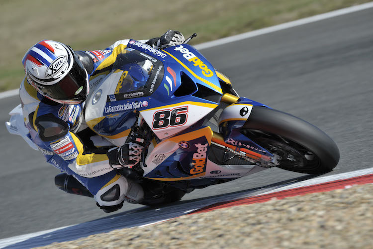 Ayrton Badovini 2012 auf der BMW S1000RR  